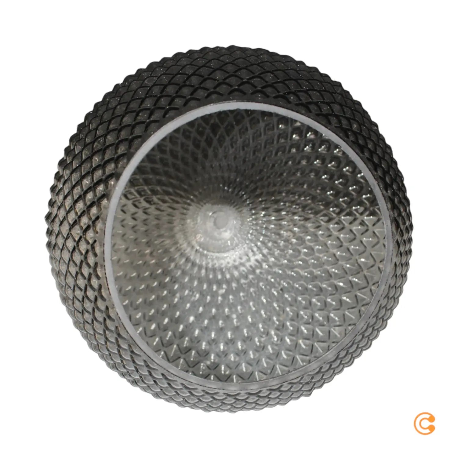 B-Ware Nordlux Tischleuchte Lampe Orbiform Glas Rauchgrau Transparent Schalter E27 - 5704924001550