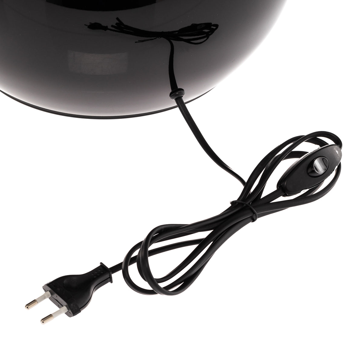 TK Lighting Tischleuchte Palla Ø 36 cm schwarz/gold Lampe Leuchte Leselampe E27 - 5901780550813