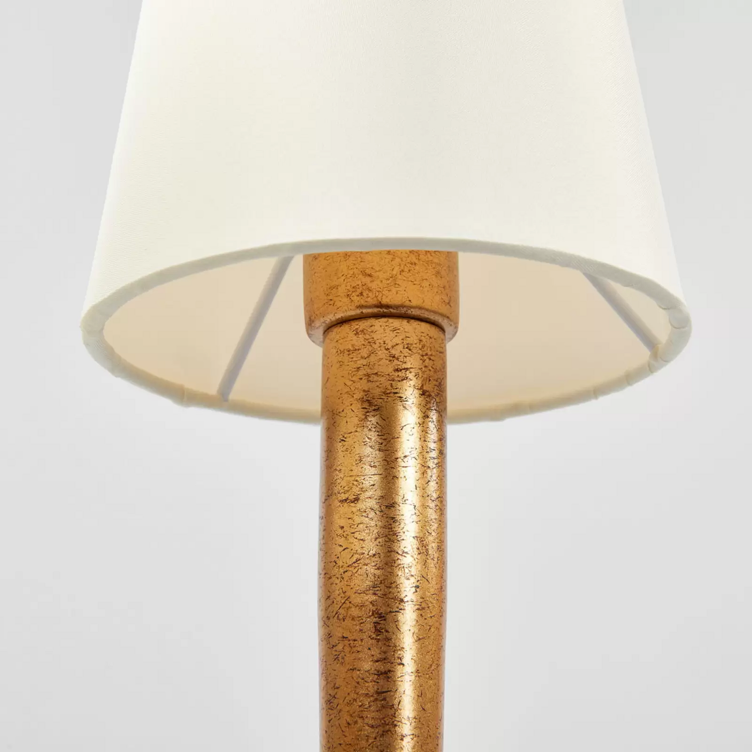 B-Ware Mantra Iluminación Tischleuchte Paola Tischlampe E14 2fl Gold Mit Textilschirmen - 8435153235467