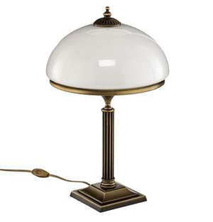 B-Ware Jupiter Tischleuchte Petro Tischlampe Tischlicht Leuchte Lampe Licht Glasschirm