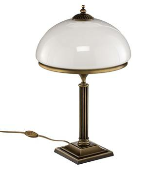 B-Ware Jupiter Tischleuchte Petro Tischlampe Tischlicht Leuchte Lampe Licht Glasschirm  - 5905962006266