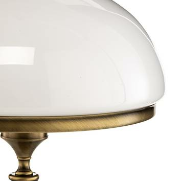 B-Ware Jupiter Tischleuchte Petro Tischlampe Tischlicht Leuchte Lampe Licht Glasschirm  - 5905962006266