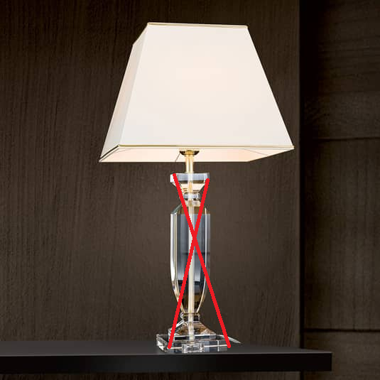 Orion Tischlampe Lampe Leuchte Bürolampe Pokal Kristall gold SIEHE TEXT/FOTO - 9003090270453