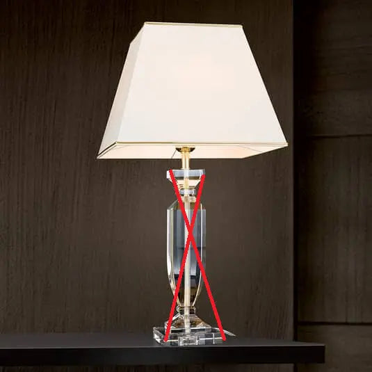 B-Ware Orion Tischlampe Lampe Leuchte Bürolampe Pokal Kristall Gold Siehe Text/Foto - 9003090270453