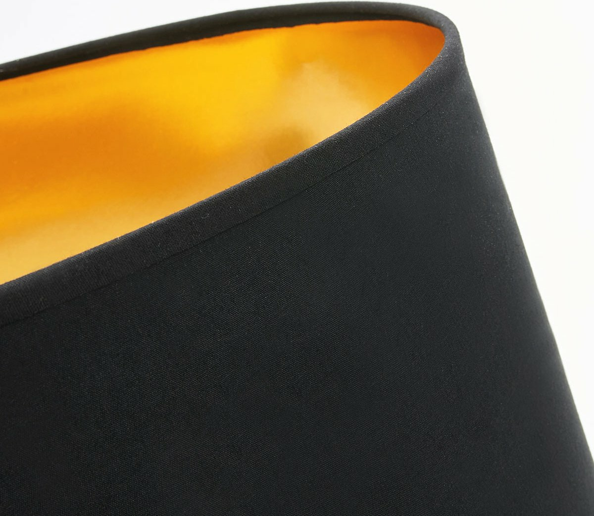 B-Ware Lindby Tischlampe Quina Mit Textilschirm Gold Schwarz Tischlampe Lampe Leuchte - 4251096553529