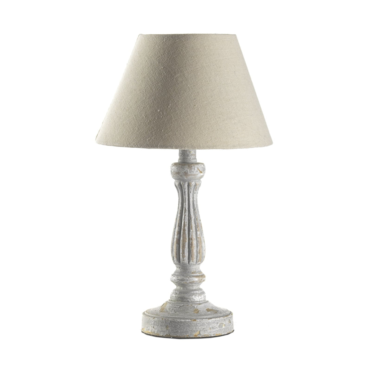 Euluna Tischleuchte Raffy Tischlampe Tischlicht Lampe Leuchte gealtertes Holz - 8030626532649