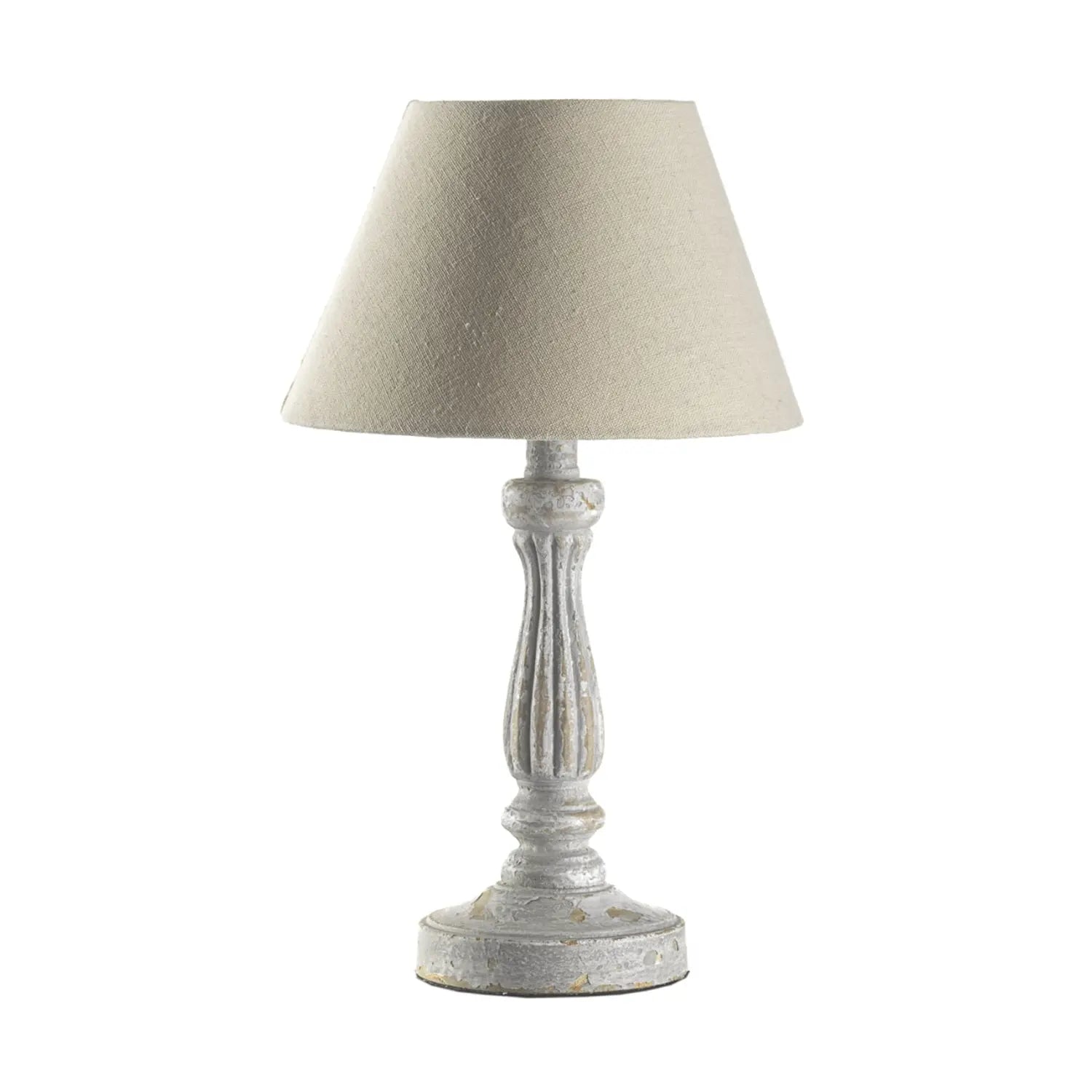 B-Ware Euluna Tischleuchte Raffy Tischlampe Tischlicht Lampe Leuchte Gealtertes Holz709 - 8030626532649