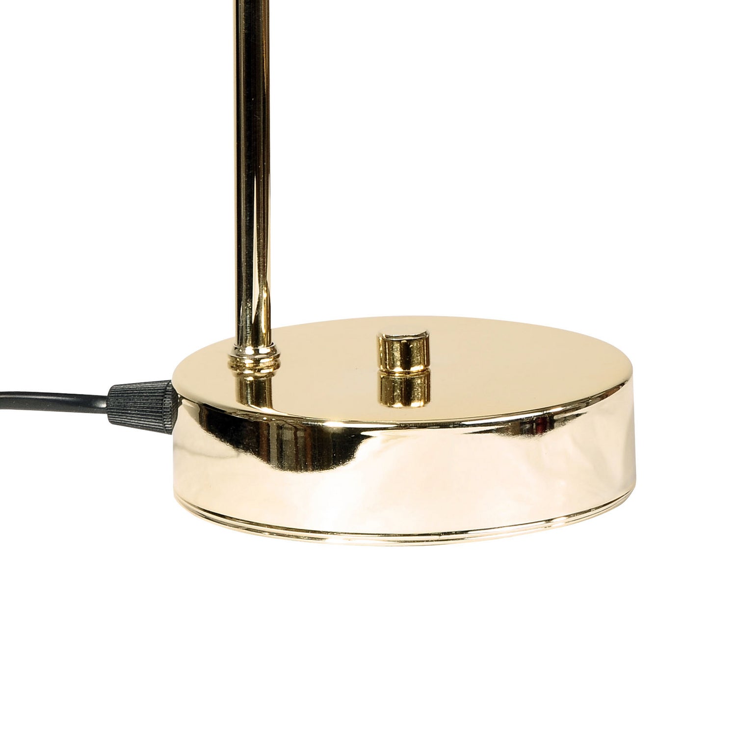 B-Ware Tischleuchte Rico Lampe Glas Metall Gold Weiß 36 Cm E14 Led Schalter Tischlampe - 5905563004715