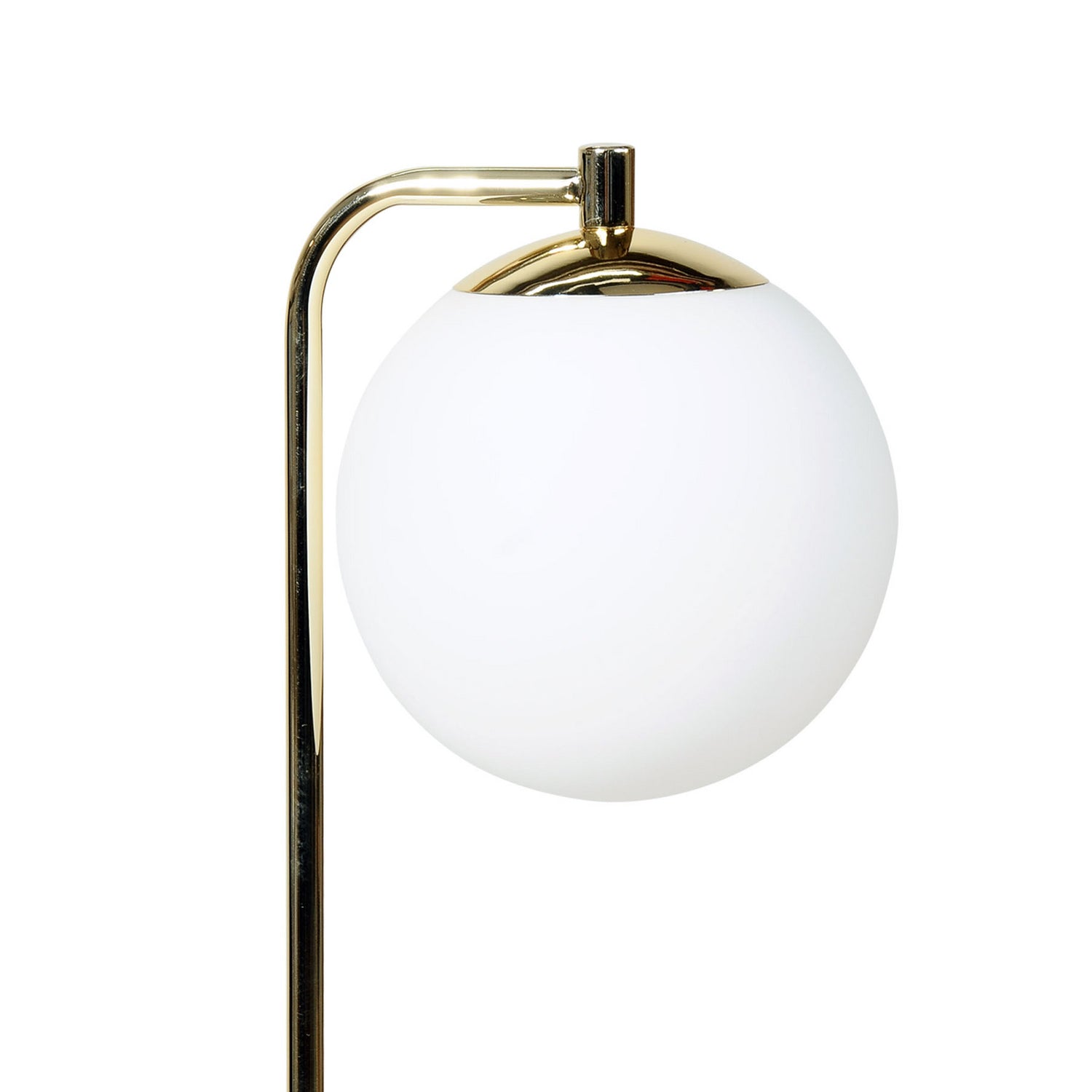 B-Ware Tischleuchte Rico Lampe Glas Metall Gold Weiß 36 Cm E14 Led Schalter Tischlampe - 5905563004715