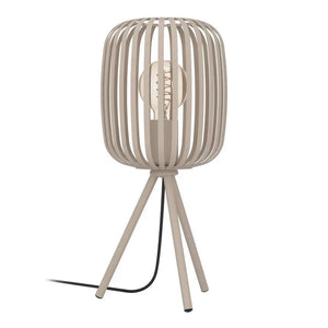B-Ware Eglo Romazzina Tischleuchte Lampe Schreibtischleuchte ø 200 Mm Sandfarben 1x E27