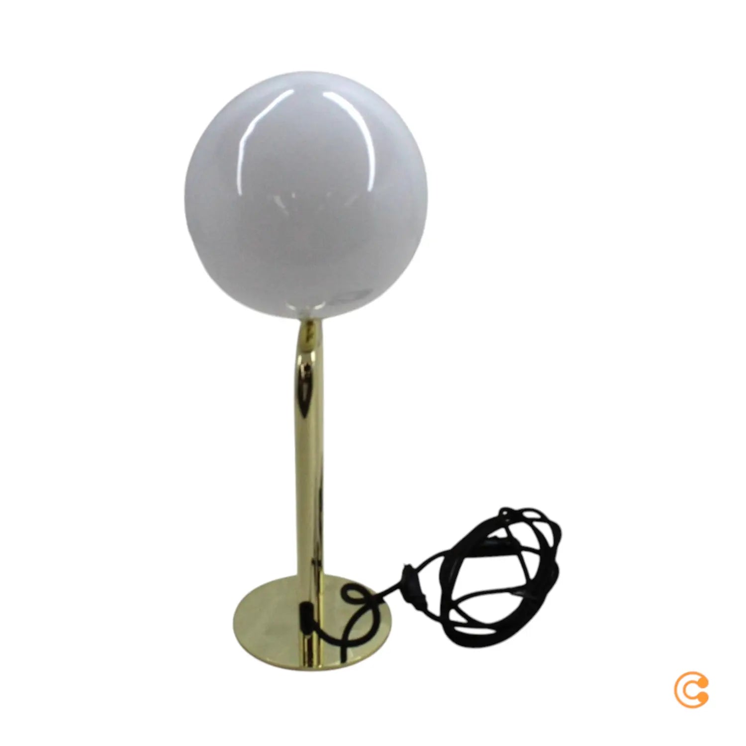 B-Ware Dftp By Nordlux Tischleuchte Lampe Shapes Glas Messing Weiß Schalter E27 Led - 5704924004094