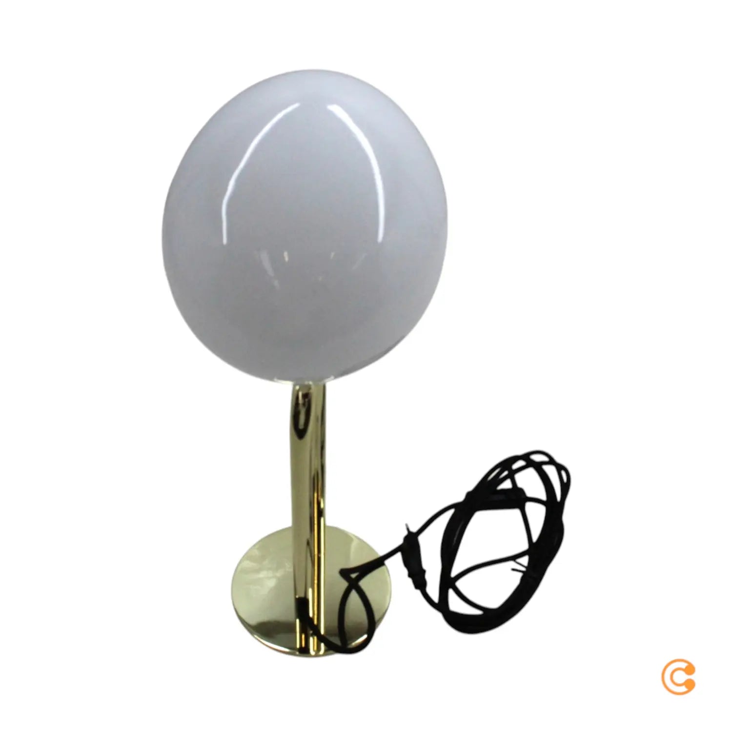 B-Ware Dftp By Nordlux Tischleuchte Lampe Shapes Glas Messing Weiß Schalter E27 Led - 5704924004094