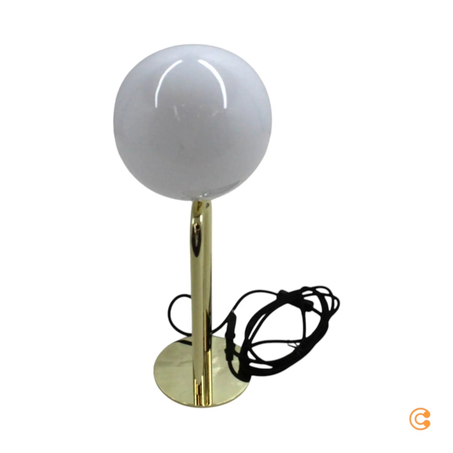 B-Ware Dftp By Nordlux Tischleuchte Lampe Shapes Glas Messing Weiß Schalter E27 Led - 5704924004094