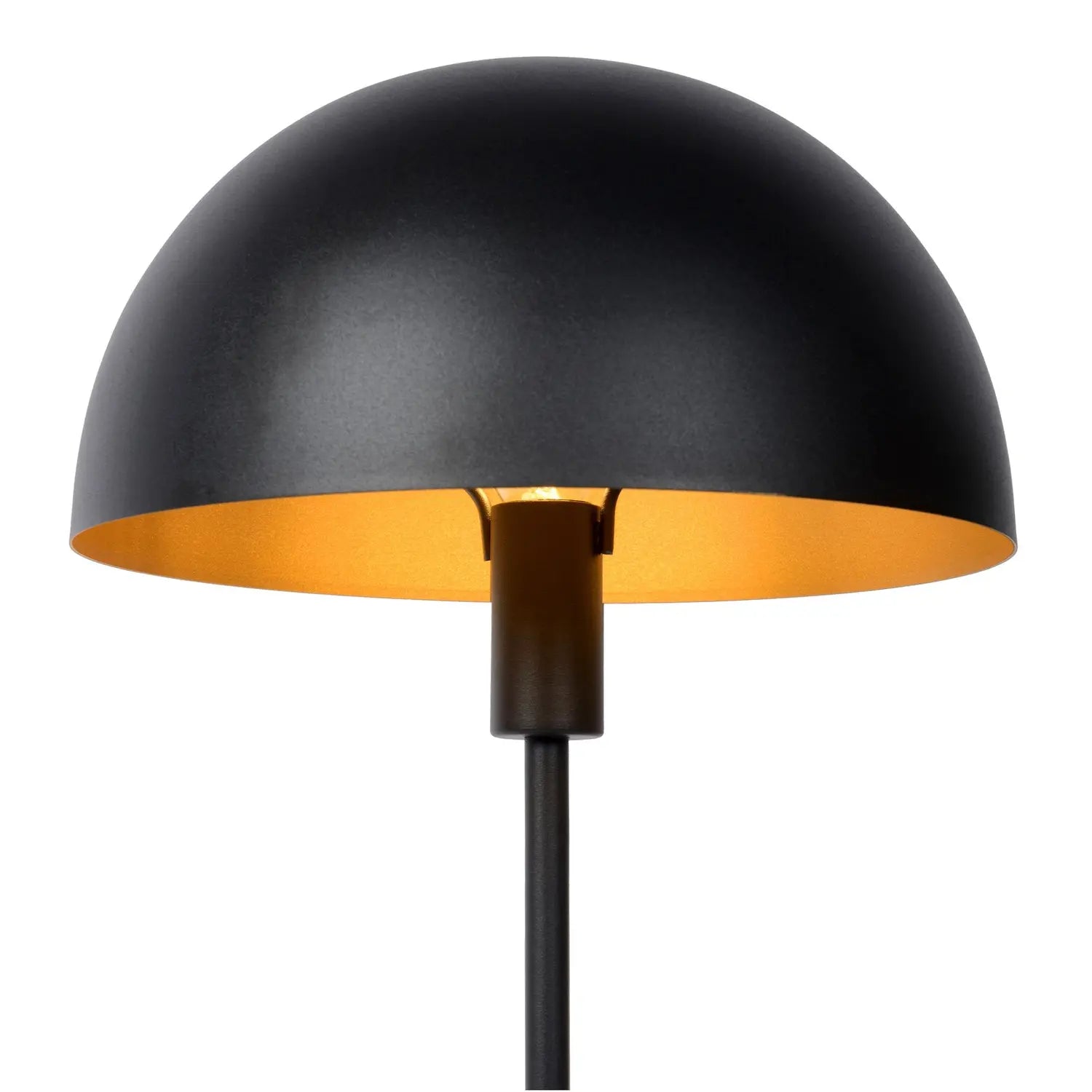 B-Ware Lucide Tischleuchte Siemon Tischlampe Lampe Schwarz Stahl Wohnraum E14 Stahl - 5411212451521