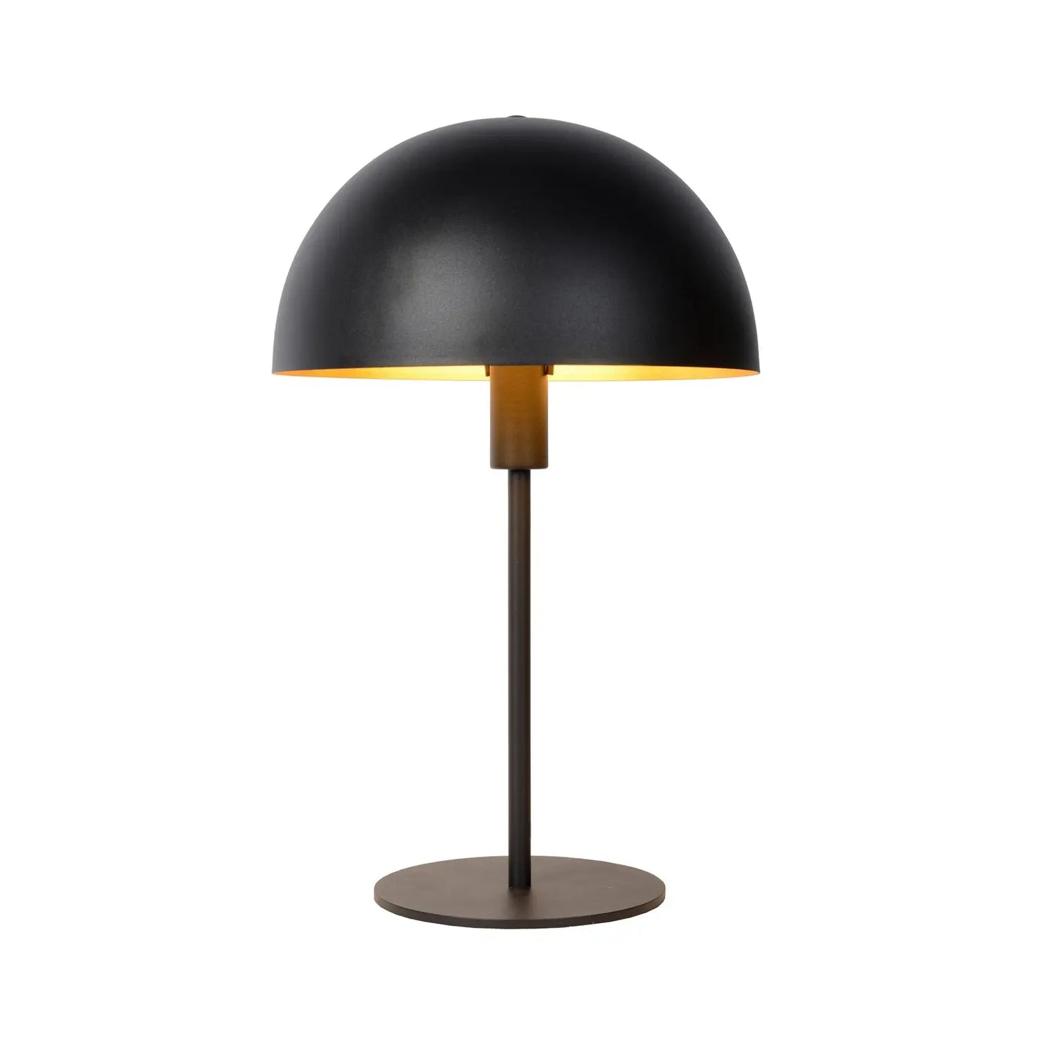 B-Ware Lucide Tischleuchte Siemon Tischlampe Lampe Schwarz Stahl Wohnraum E14 Stahl - 5411212451521