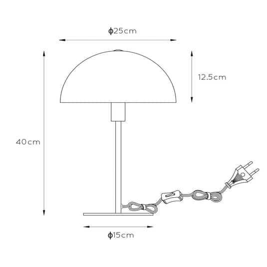 Lucide Tischleuchte Siemon Tischlampe Leselampe Lampe Leuchte Licht Stahl Blau   B-Ware