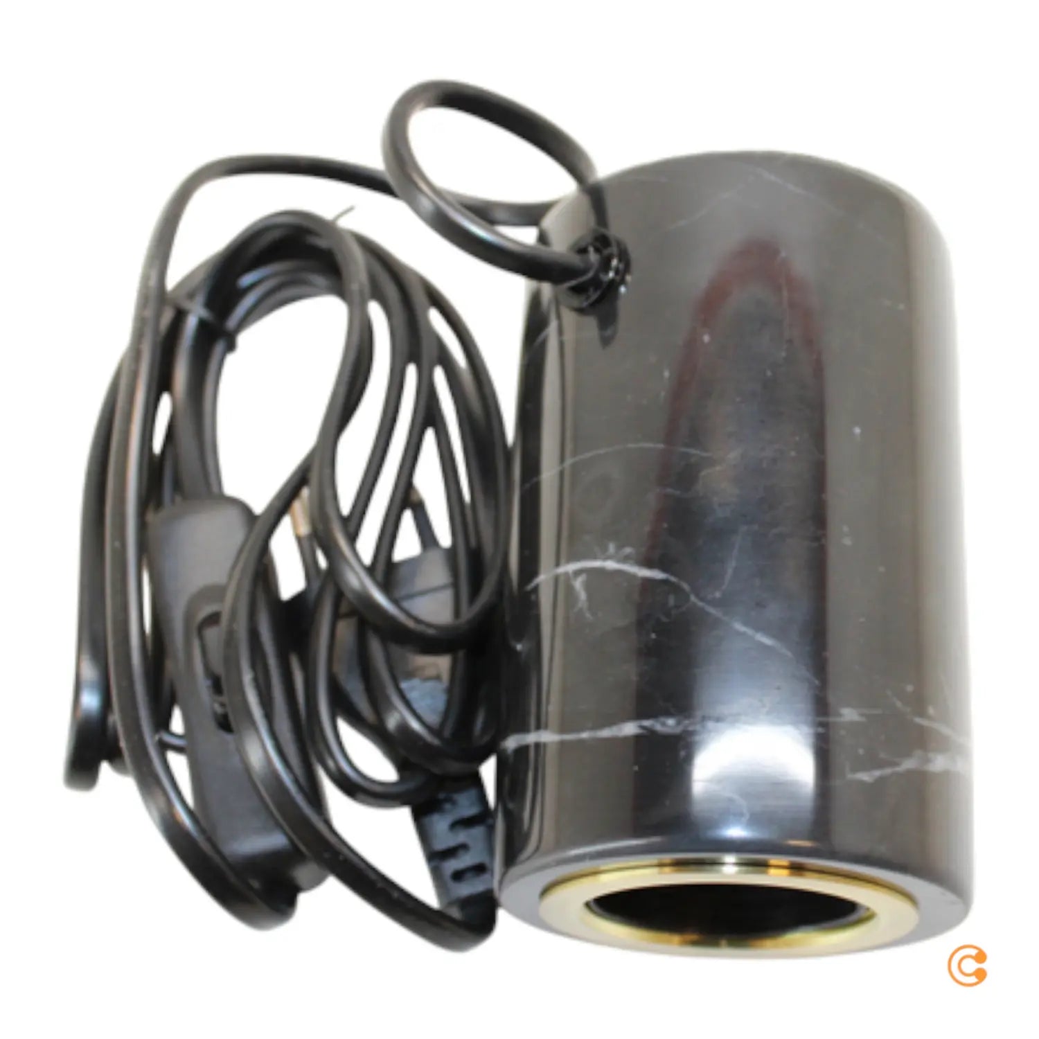 Nordlux Siv 45875003 Tischlampe Marmor Led E27 40 W 1 Flammig Schwarz B-Ware - 5701581371989