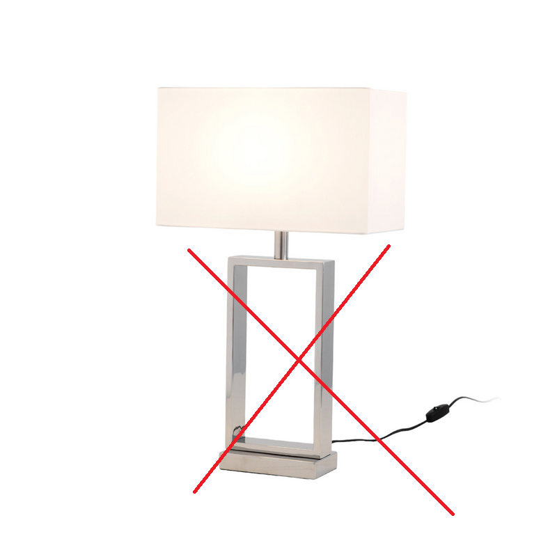 Holländer Tischleuchte Sprazzo Stoffschirm Tischlampe Lampe Siehe Text/Foto B-Ware - 4250151345444
