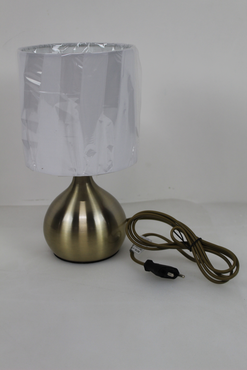 B-Ware Marlow Home Co. Chesler Led Tischlampe Touch Nachttischlampe 29cm Messing Antik - 5053423027692