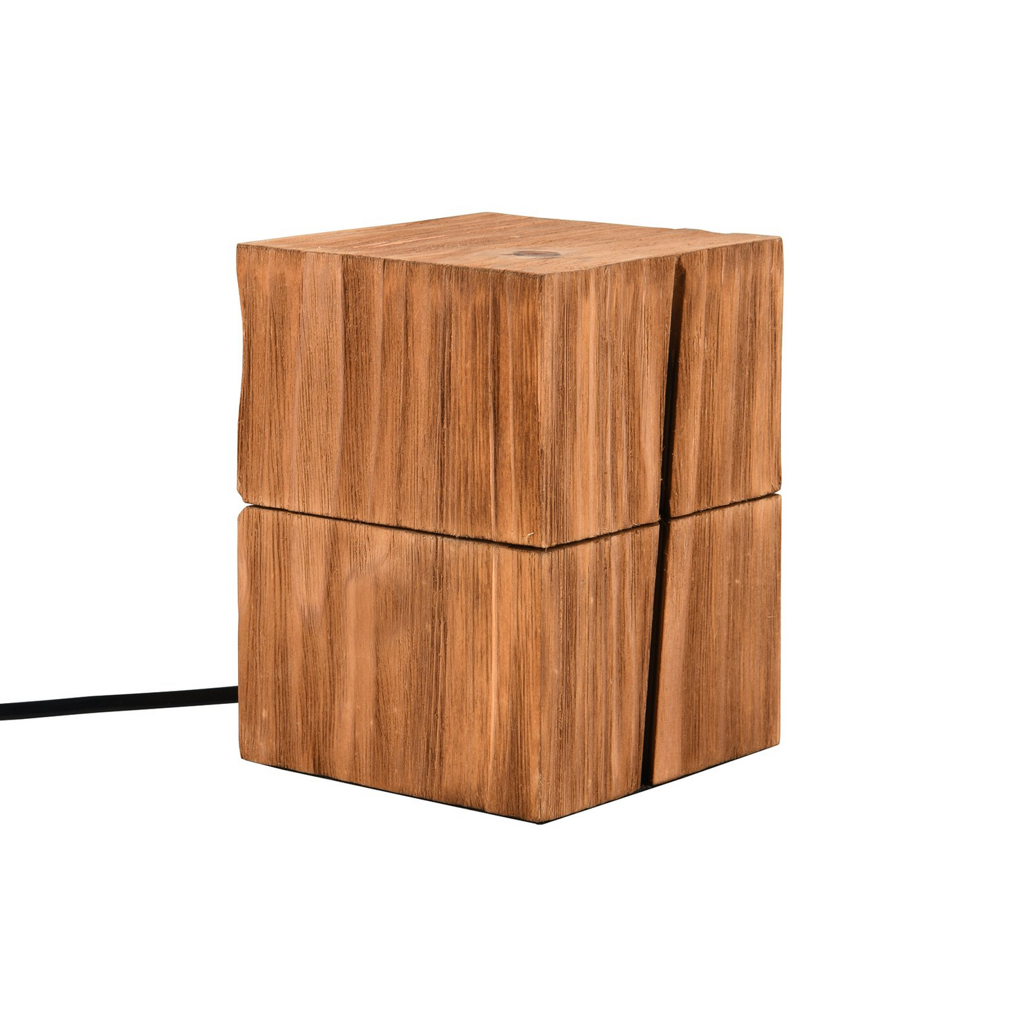 B-Ware Trio Lighting Tischleuchte Treasure Naturbelassen Holz Aufklappbar Lampe Leuchte - 4017807599985