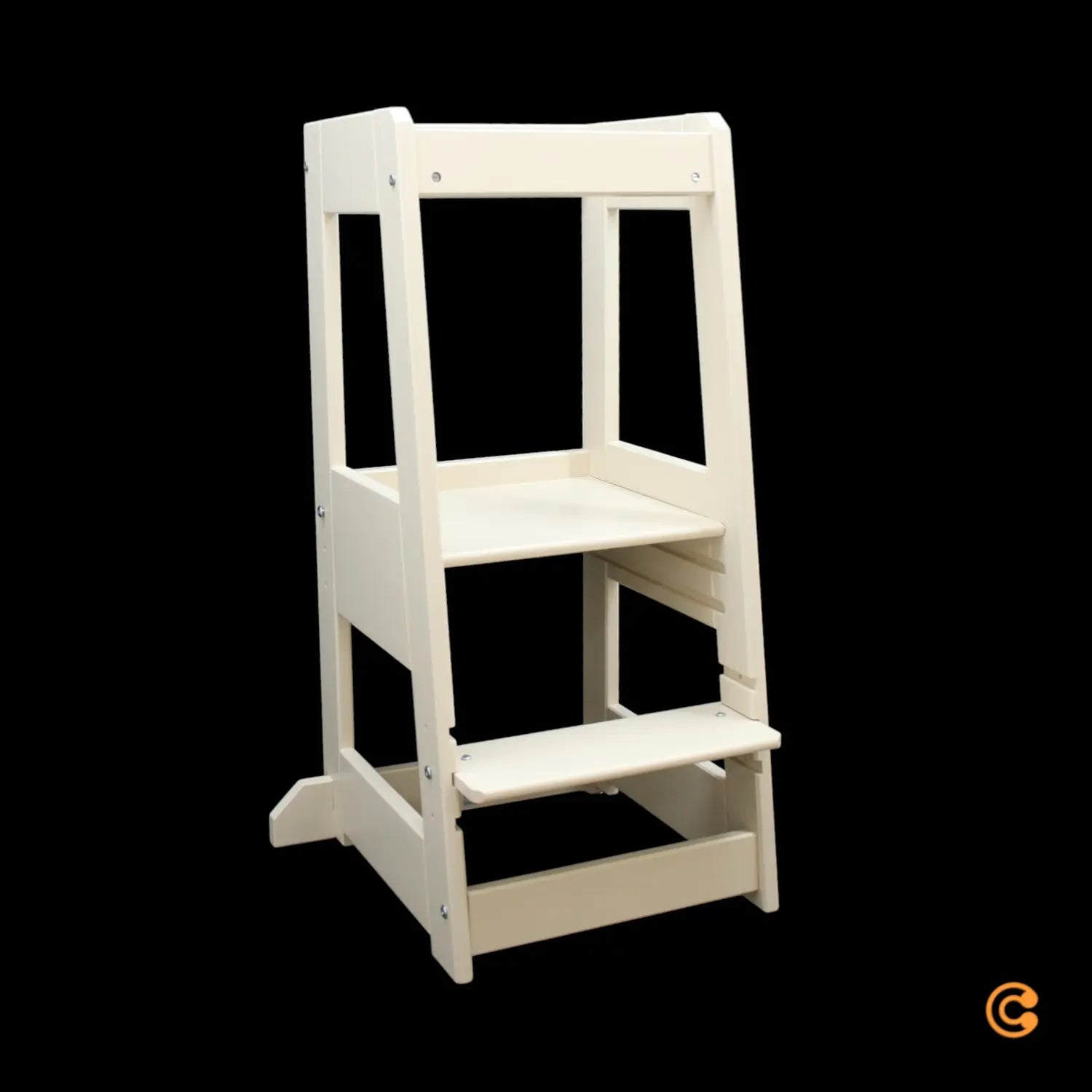 B-Ware Ti Ssi Lernturm Lernstuhl Felix Turm Buche Massiv Cashmere Mitwachsend 89 Cm