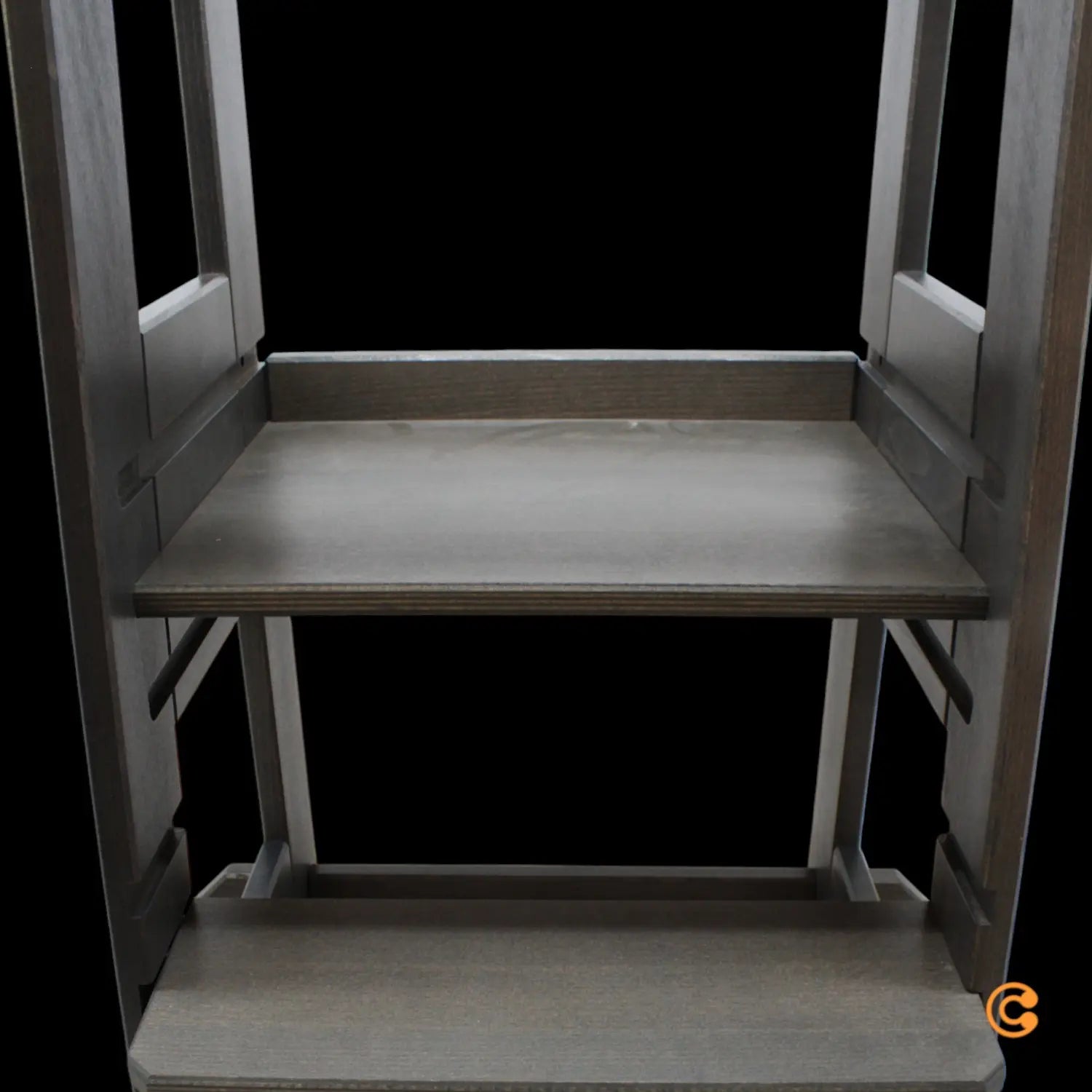 B-Ware Ti Ssi Lernturm Felix Tritthocker Kinderstuhl Hazy Grey Montessori Stehhilfe - 2000580872606