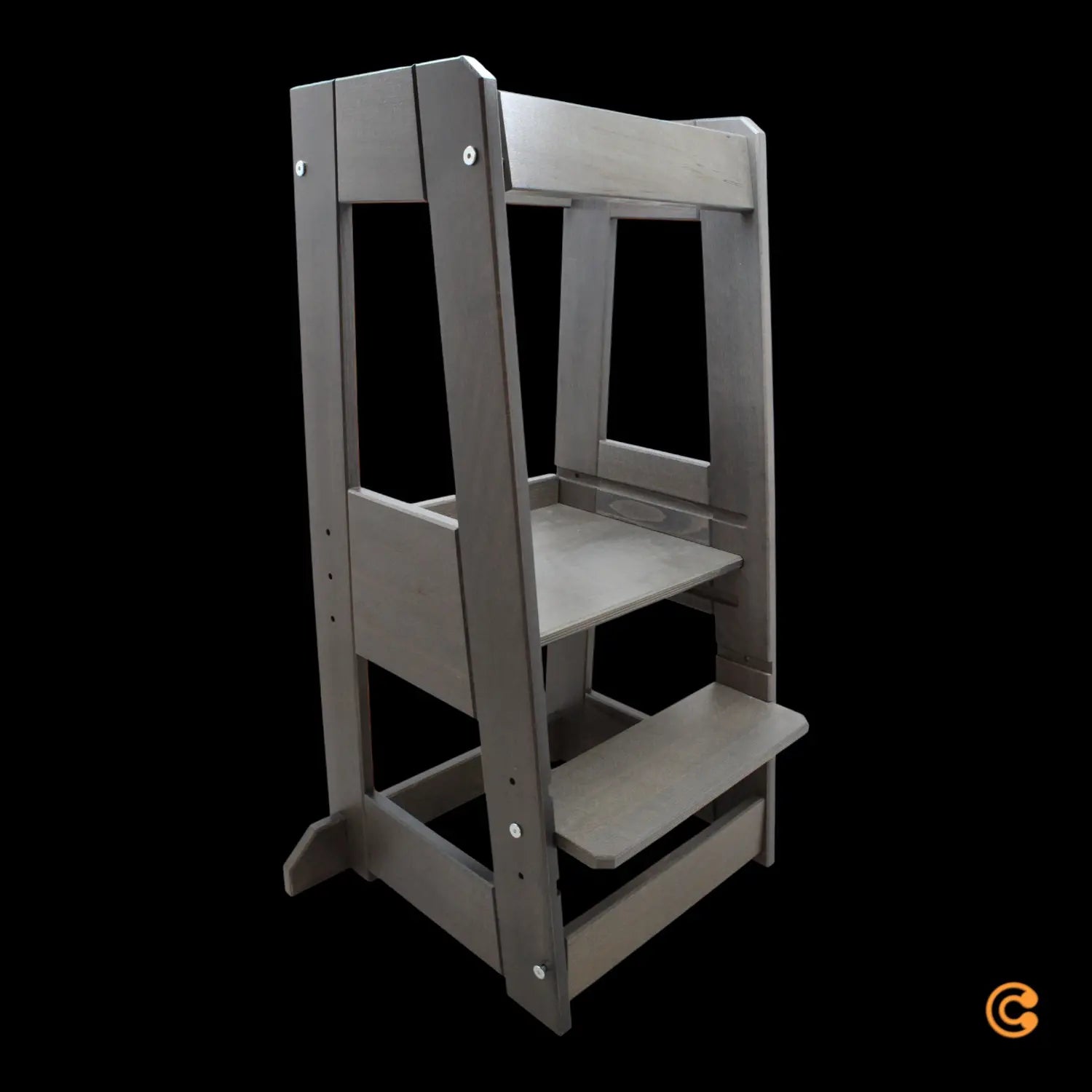 B-Ware Ti Ssi Lernturm Felix Tritthocker Kinderstuhl Hazy Grey Montessori Stehhilfe - 2000580872606