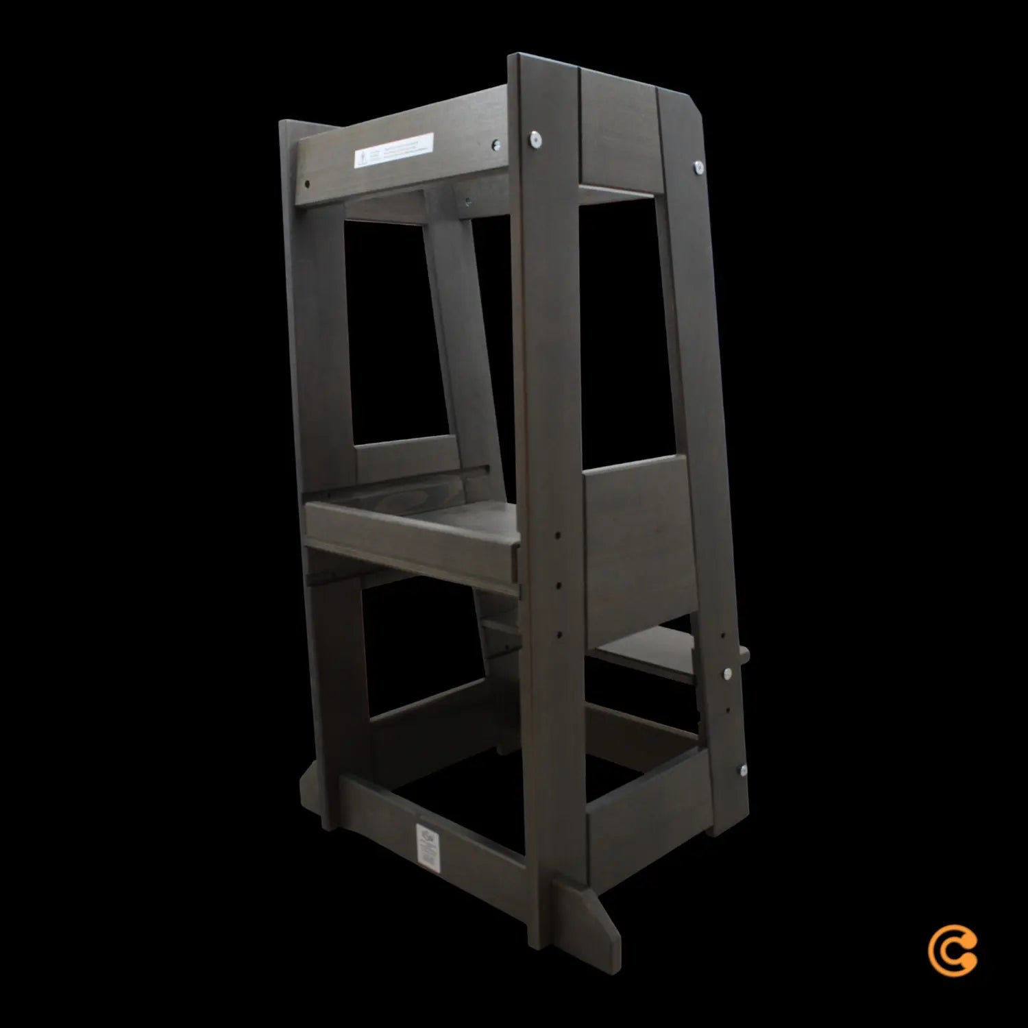 B-Ware Ti Ssi Lernturm Felix Tritthocker Kinderstuhl Hazy Grey Montessori Stehhilfe - 2000580872606