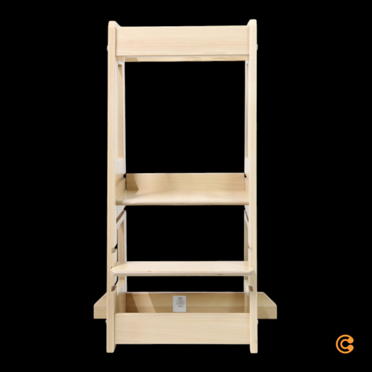 tiSsi Lernturm Felix Spielturm Kinderzimmer Kinderhocker Kinderlernturm natur - 4260657580188