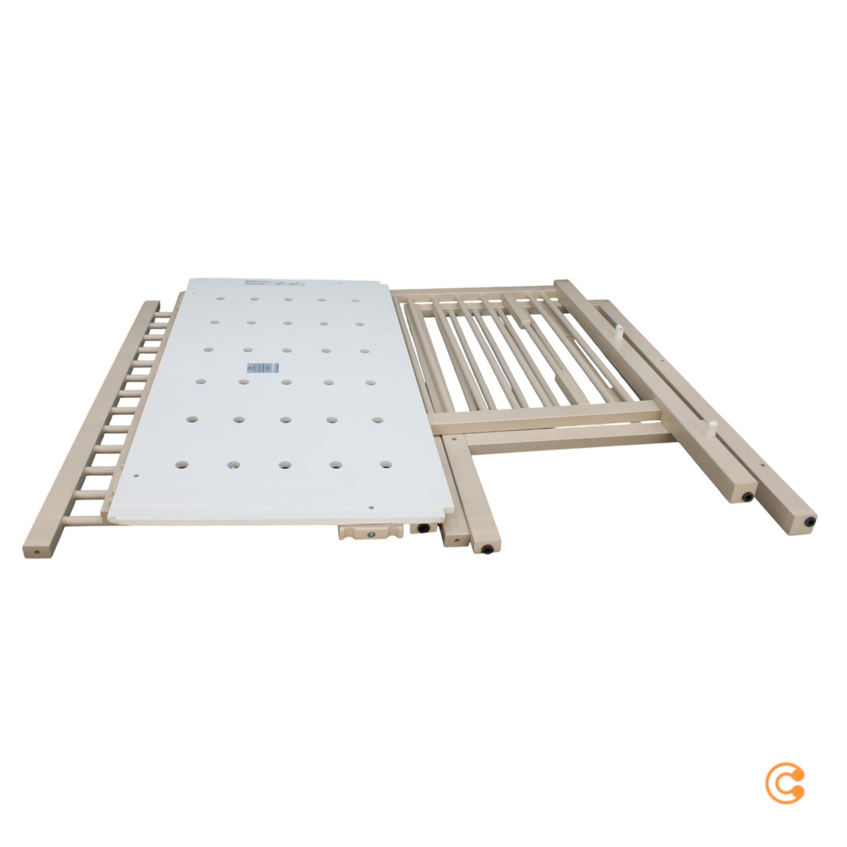 tiSsi Beistellbett Babybett Maxi Boxspring Bett Buche beige Kinderbett 50x90 cm - 4260657586746