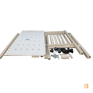 B-Ware Ti Ssi Beistellbett Babybett Maxi Boxspring Bett Buche Beige Kinderbett 50x90110