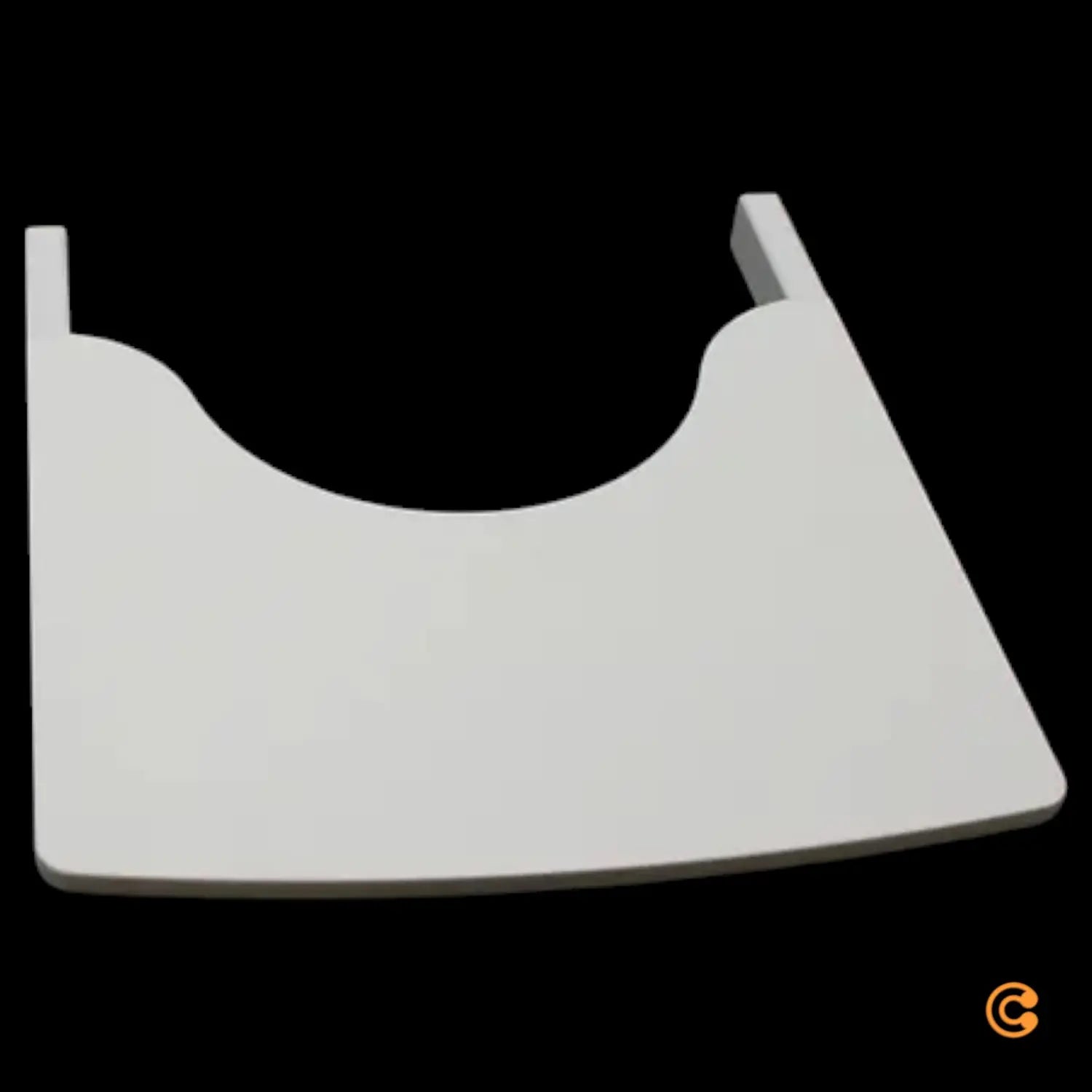 B-Ware Ti Ssi Tisch Tischplatte Für Ti Ssi Treppenhochstuhl Weiß Verstellbar Kinder Ti Ssi - 8438543902567