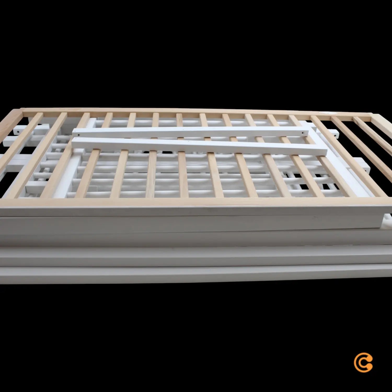 B-Ware Ti Ssi Xxl Beistellbett Babybett Gitterbett Hajo Höhenverstellbar Massivholz Weiß - 4260657583851