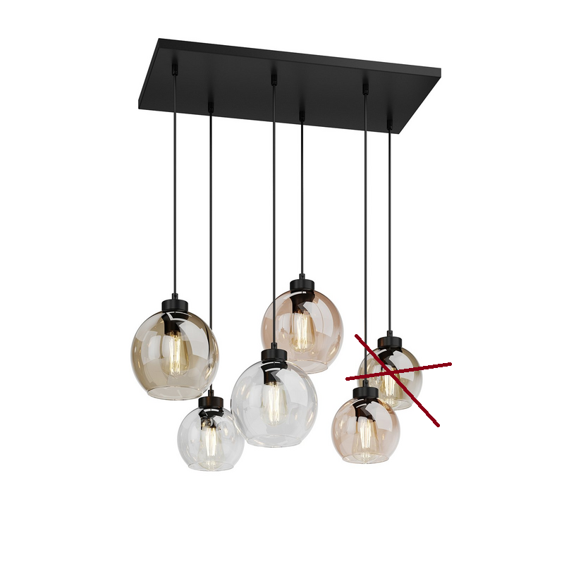 Tk Lighting Cubus 2164 Hängeleuchte Deckenlampe Pendelleuchte Siehe Text/Foto B-Ware - 5901780521646