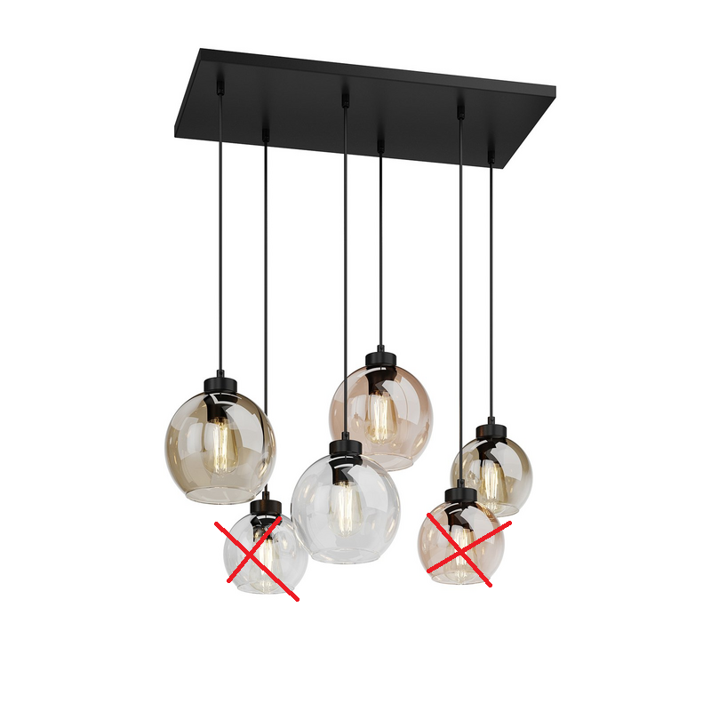 B-Ware Tk Lighting Cubus 2164 Hängeleuchte Deckenlampe Leuchte 60 W  Siehe Text/Foto - 5901780521646