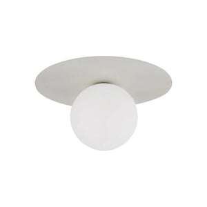 B-Ware Tk Lighting Deckenlampe Pixie Deckenleuchte Lampe Beige Glas 25 Cm Kugel G9