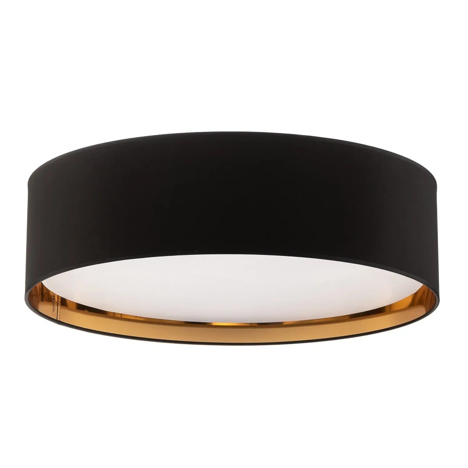 B-Ware Tk Lighting Deckenleuchte Lampe Bilbao Schwarz Gold Runde Leuchte Wohnzimmer - 5901780534325