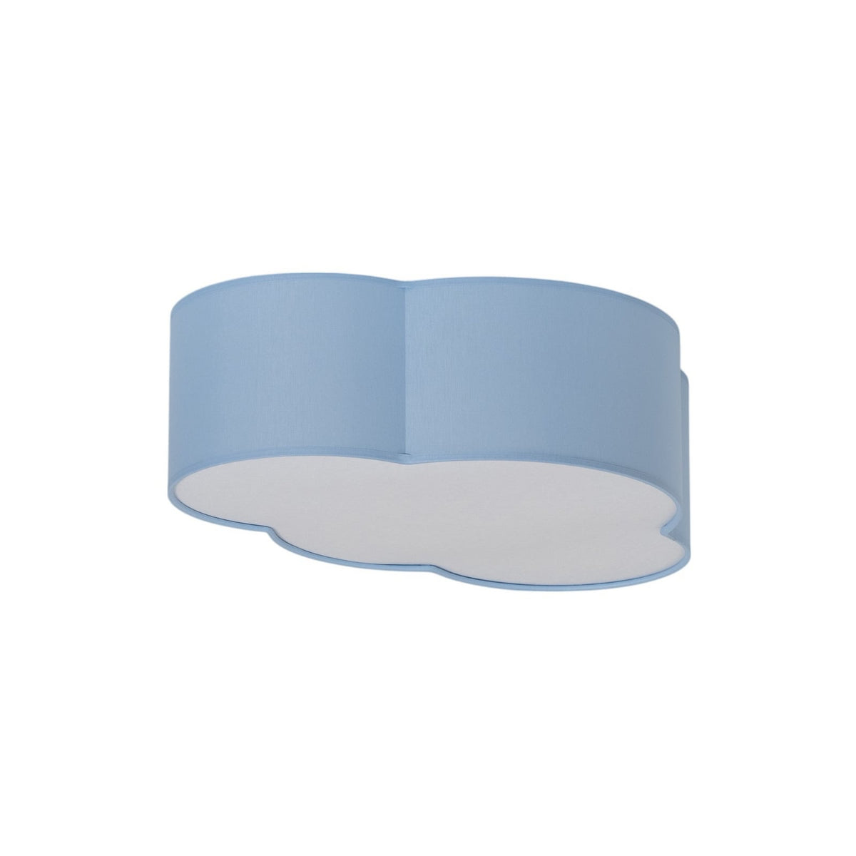 TK Lighting Deckenleuchte Lampe Cloud Wolke Kinderzimmer Textil Blau E27 LED - 5901780560744