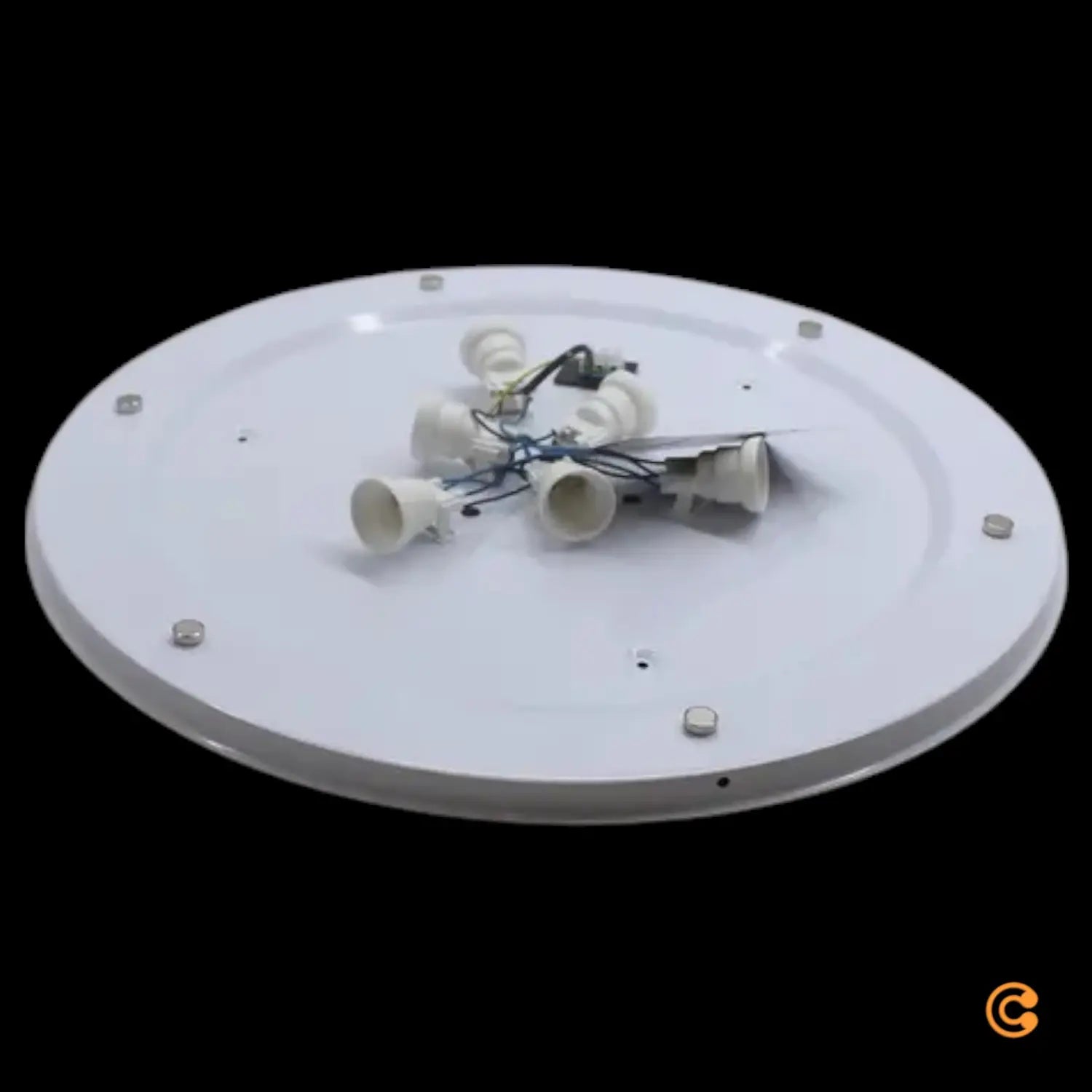 C-Ware Tk Lighting Deckenleuchte Rondo Beige ø 80 Cm Tk Defektware - 11803561088724