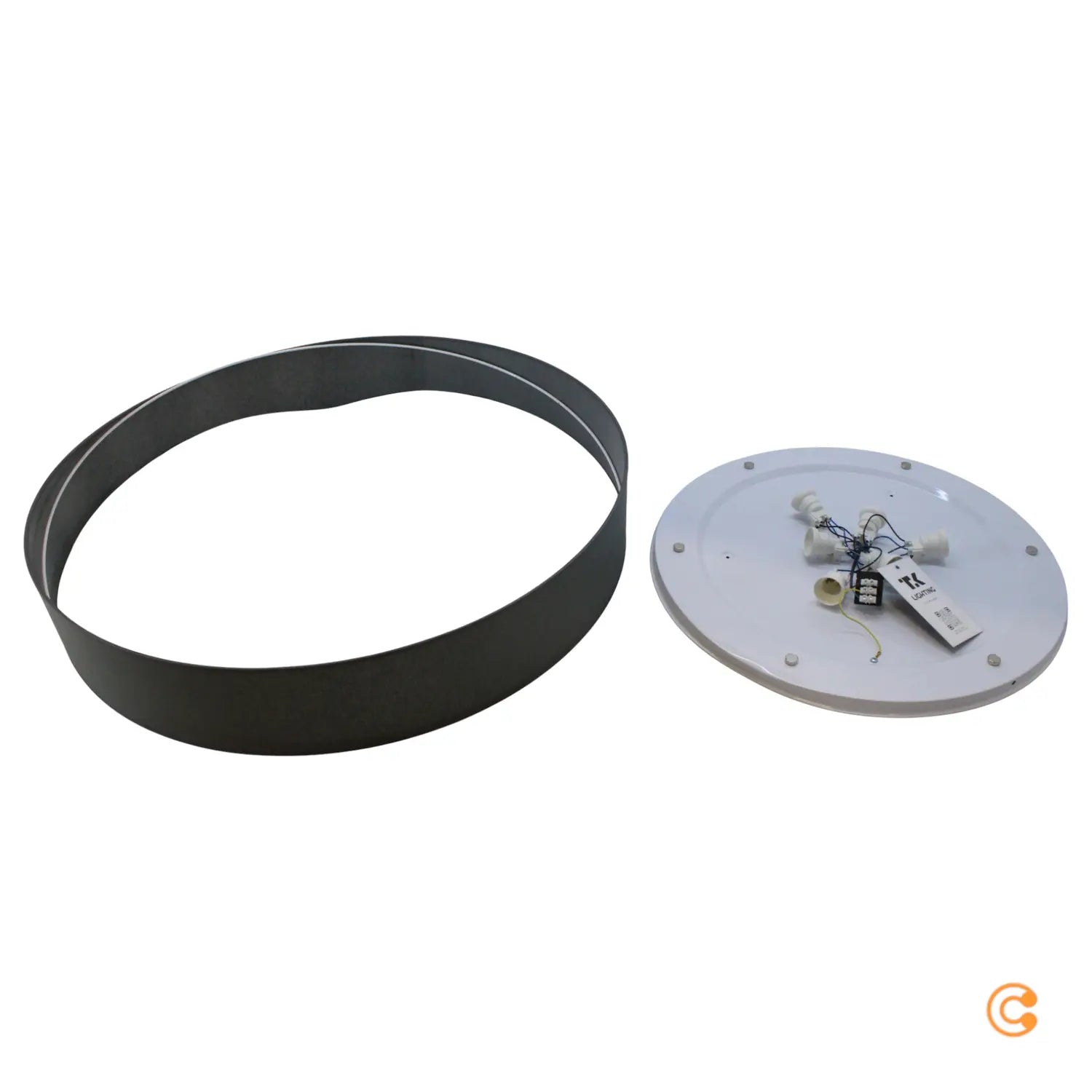 C-Ware Tk Lighting Deckenleuchte Rondo Led Deckenlampe Grau ø 80cm Siehe Text/Foto - 5901780527259