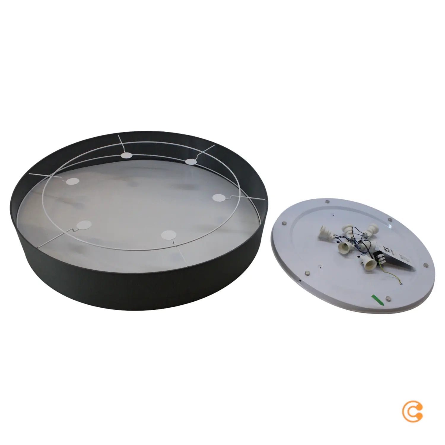 C-Ware Tk Lighting Deckenleuchte Rondo Led Deckenlampe Grau ø 80cm Siehe Text/Foto - 5901780527259