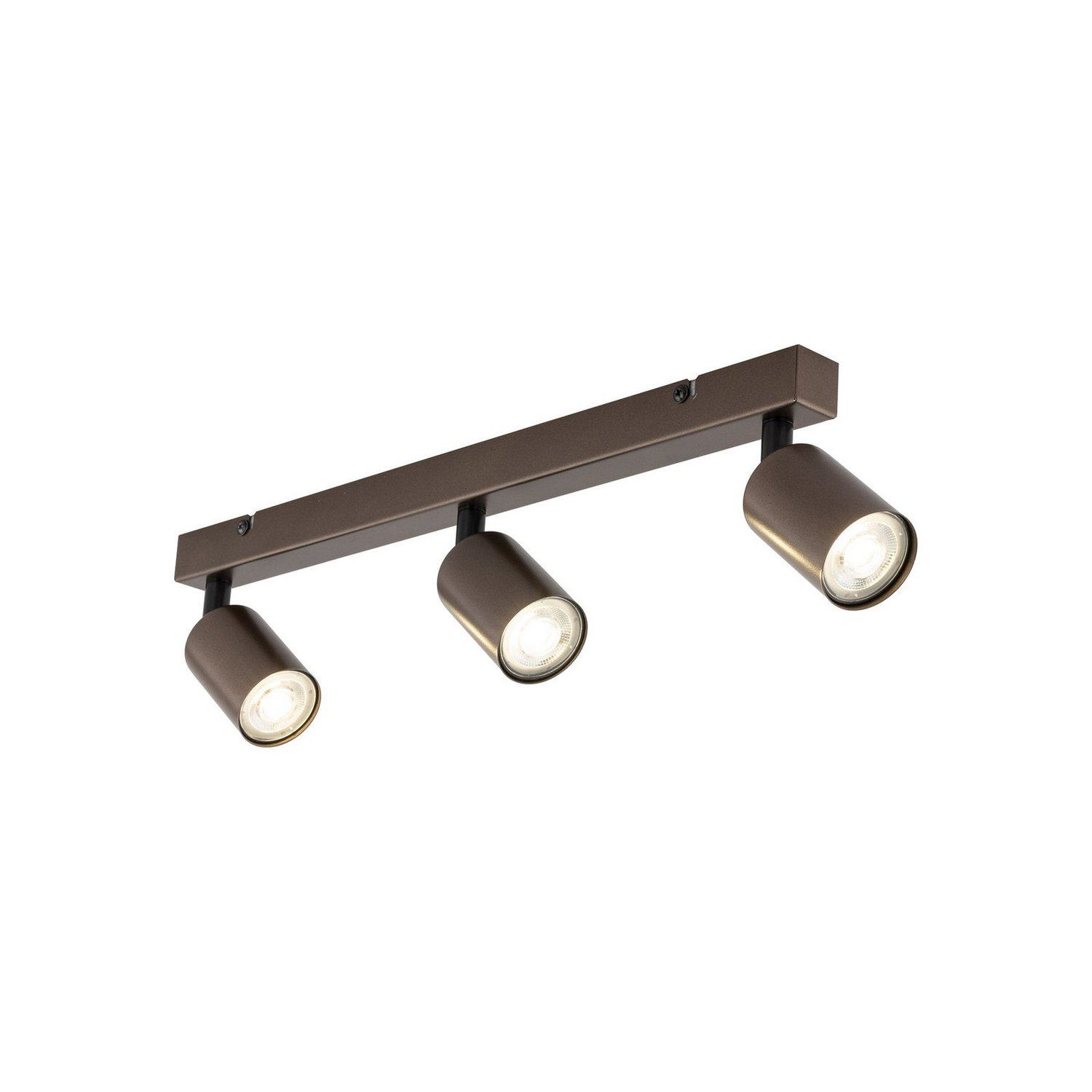Tk Lighting Deckenspot Top Strahler Lampe Justierbar Braun Dreiflammig Linear B-Ware - 5901780561819