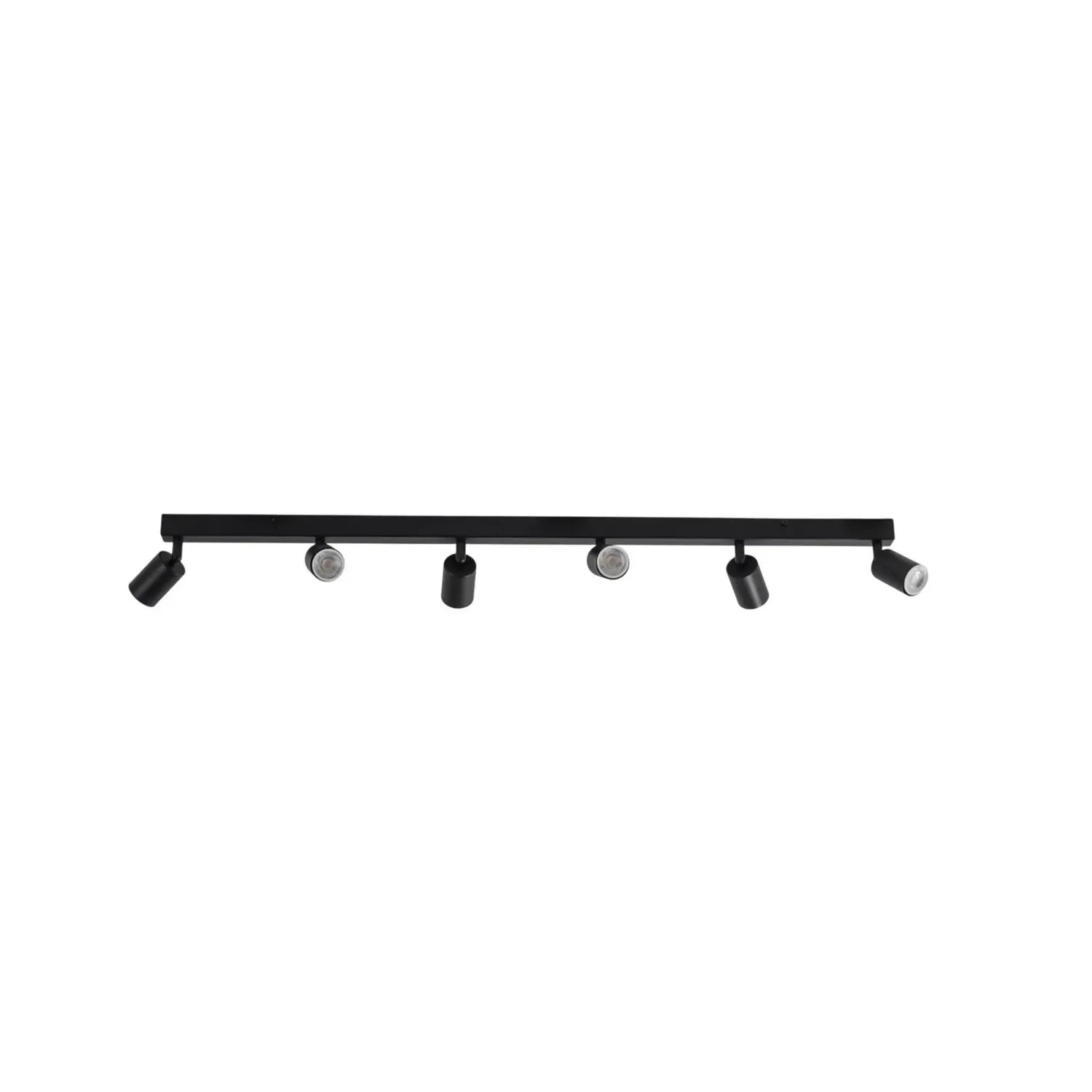 B-Ware Tk Lighting Deckenstrahler Top, Schwarz, 127 Cm, 6 Flg., Metall, Gu10259 - 5901780561789
