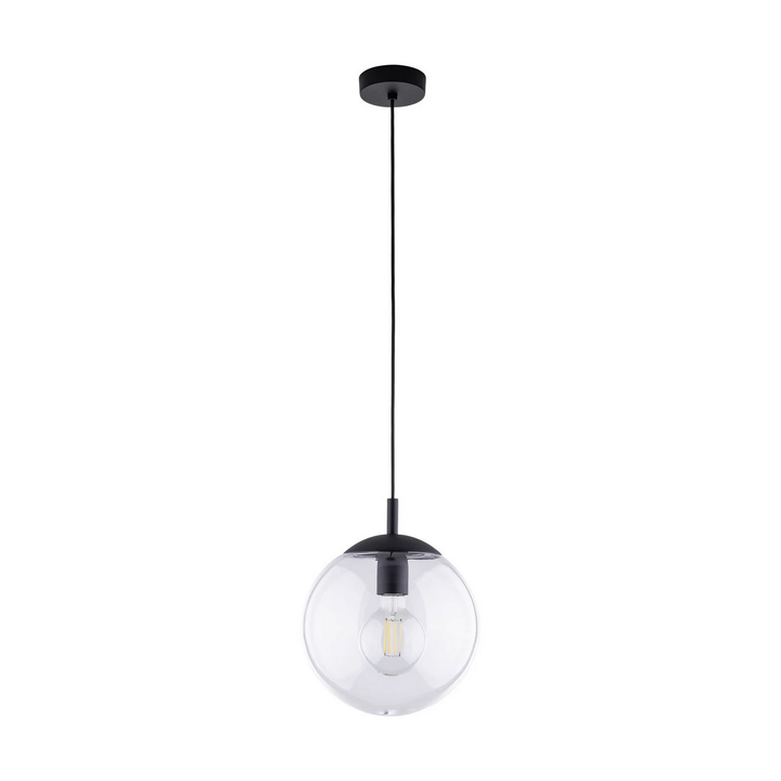 Tk Lighting Esme Hängeleuchte Pendelleuchte Kugel Glas Transparent ø 25 Cm E27 B-Ware - 5901780532666