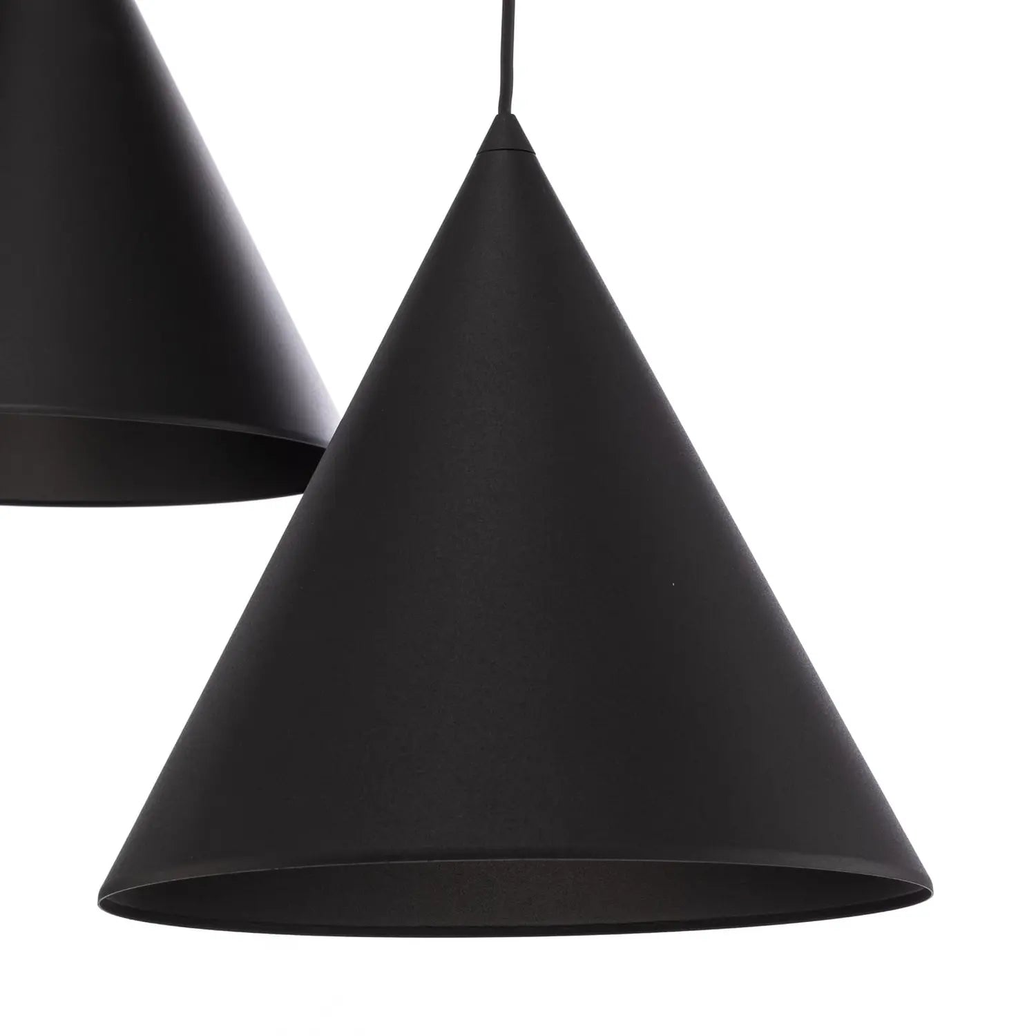 B-Ware Tk Lighting Pendelleuchte Hängelampe Cono Stahl Schwarz Matt 3 Flg Siehe Text - 5901780566296