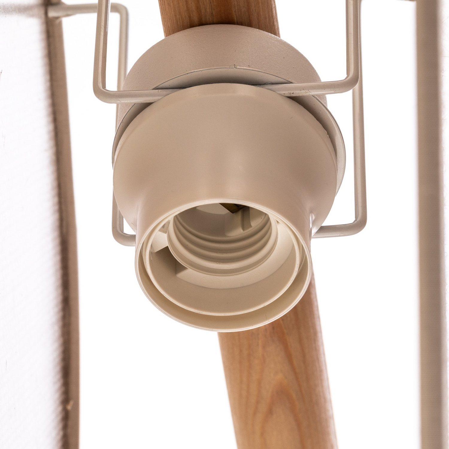 B-Ware Tk Lighting Hängelampe Pendelleuchte Pulse Juteschirme Naturbraun Weiß 5 Flg