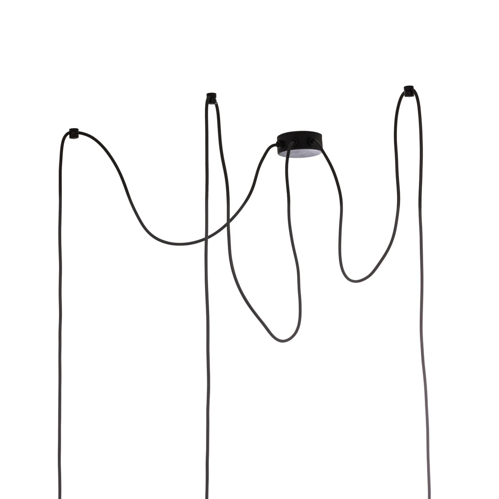 TK Lighting Hängeleuchte Pendelleuchte Calisto Jute naturbraun 3-flammig LED E27 - 5901780554033