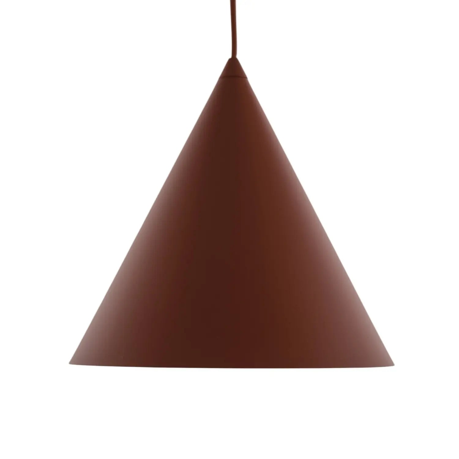 B-Ware Tk Lighting Hängeleuchte Pendelleuchte Cono Ziegelrot Einflammig 25 Cm