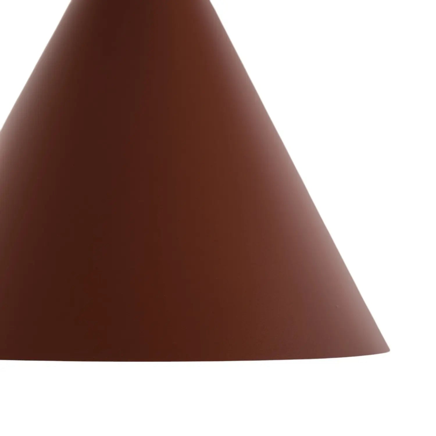 B-Ware Tk Lighting Hängeleuchte Pendelleuchte Cono Ziegelrot Einflammig 25 Cm