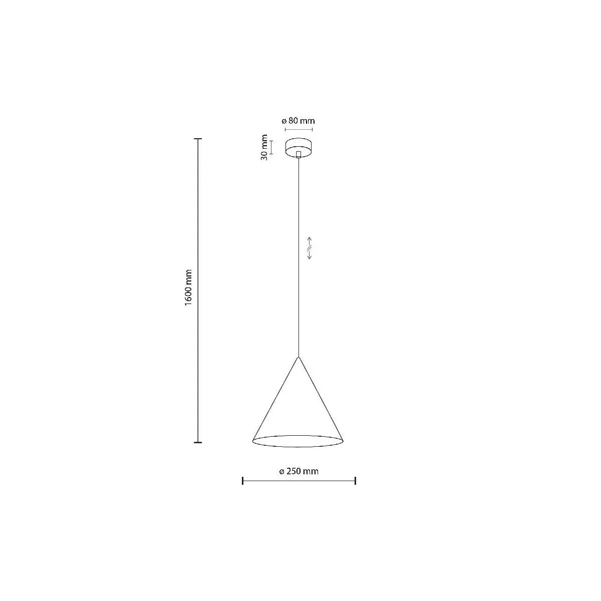 B-Ware Tk Lighting Cono Hängeleuchte Pendelleuchte E27 Lampe Mint Stahl Kunststoff - 5901780566517
